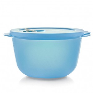 Tupperware Crystalwave Plus 7-cup/1.8 L Round Cobalt Microwave Reheatable | MIP651783