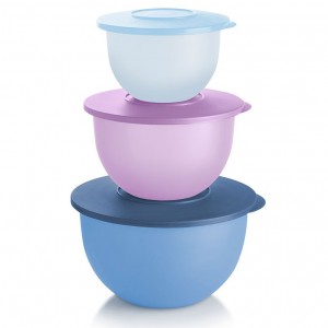 Tupperware Impressions Classic Bowl Set White Serveware | FQU263754