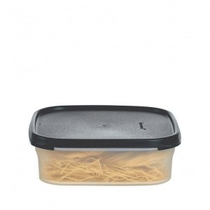 Tupperware Modular Mates Square 1 Black Dry Storage | BKA972318