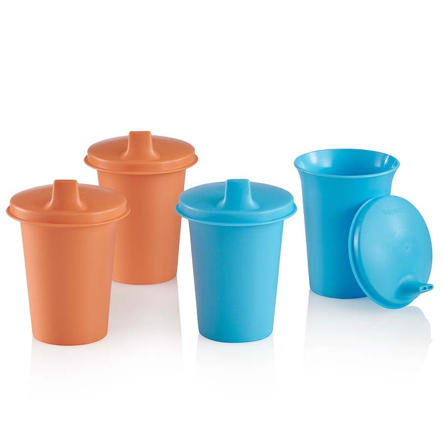 Tupperware Bell Tumblers & Sipper Seal Set Blue Drinkware | REO043562