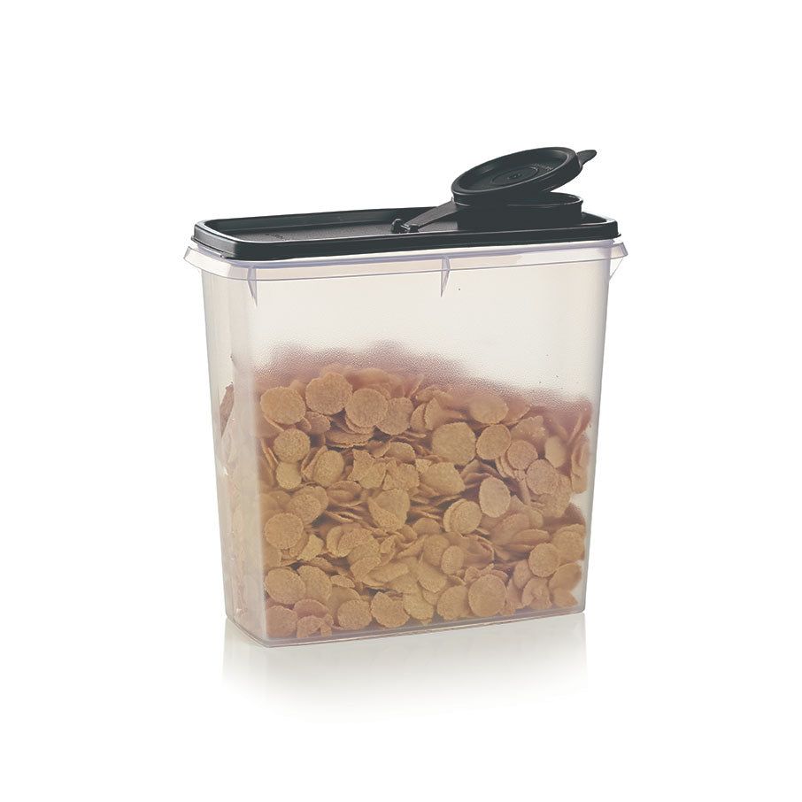 Tupperware Cereal Storers Black Dry Storage | FRT271459