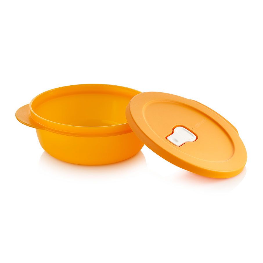 Tupperware Crystalwave Plus 2-cup/560 Ml Round Papaya Lunch and Snacks | UJQ871645