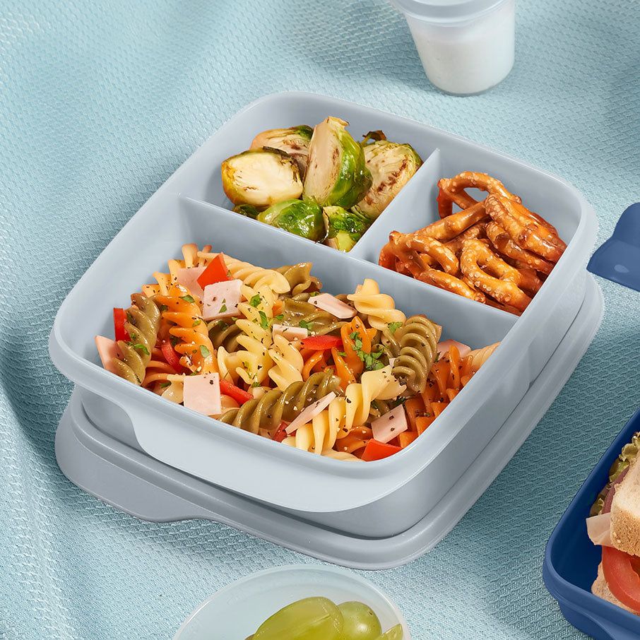 Tupperware Eco+ Lunch-it Containers White / Orange Lunch and Snacks | UYT268374