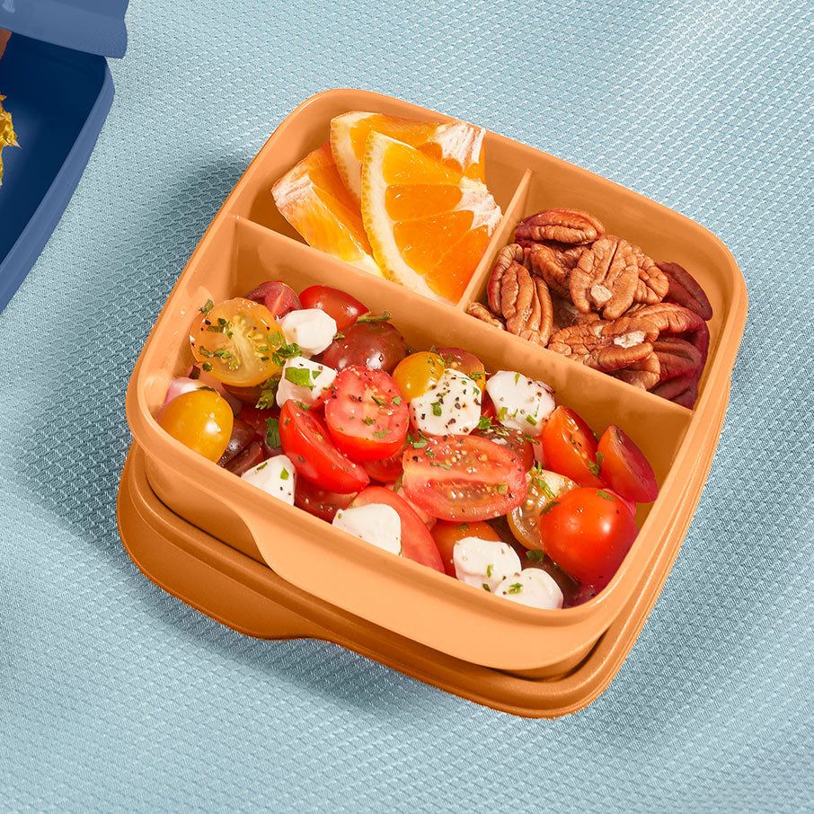 Tupperware Eco+ Lunch-it Containers White / Orange Lunch and Snacks | UYT268374