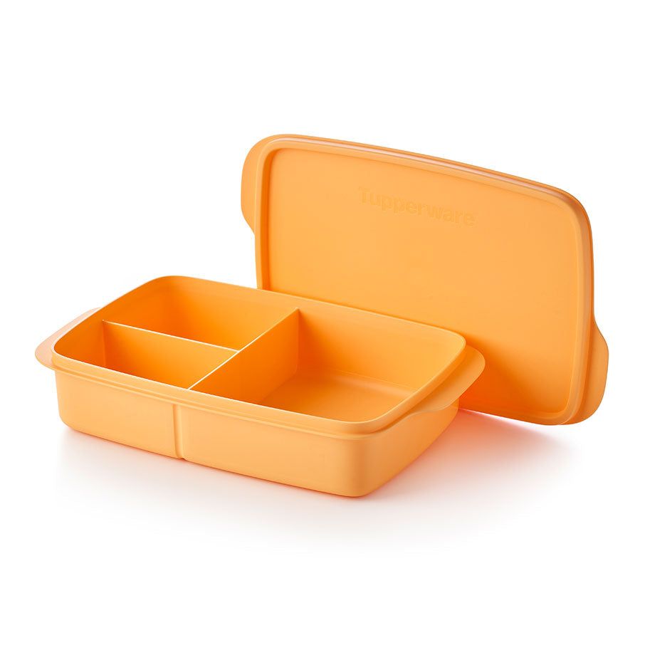 Tupperware Eco+ Lunch-it Large Container sOrange Taffy Lunch and Snacks | MAL075693