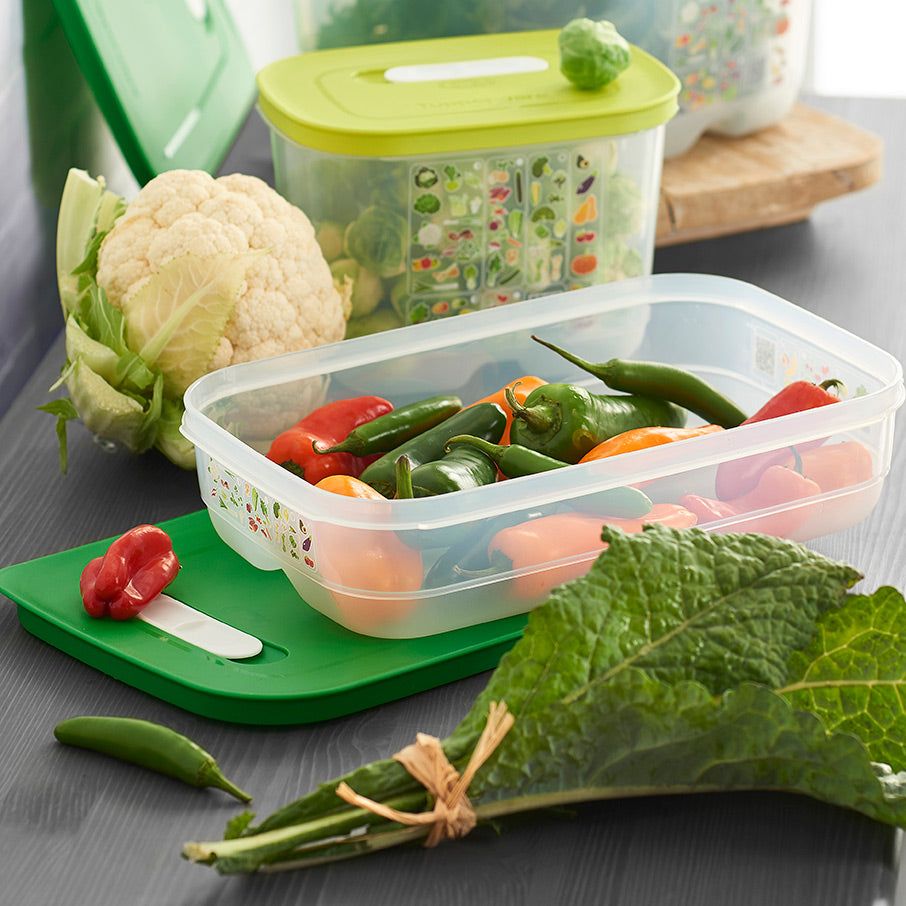 Tupperware Fridgesmart Medium Green Refrigerator Storage | VGC312504