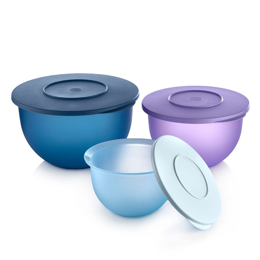 Tupperware Impressions Classic Bowl Set White Serveware | FQU263754