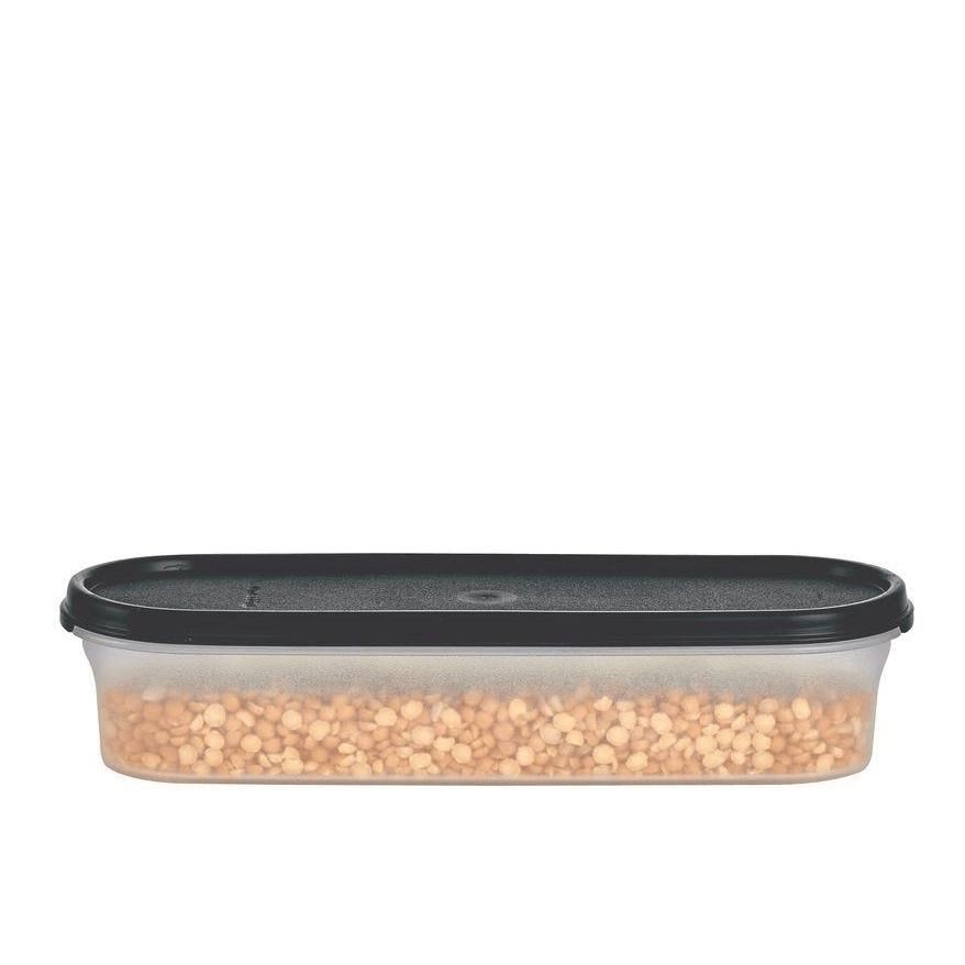 Tupperware Modular Mates Super Oval 1 Black Dry Storage | QOL430195