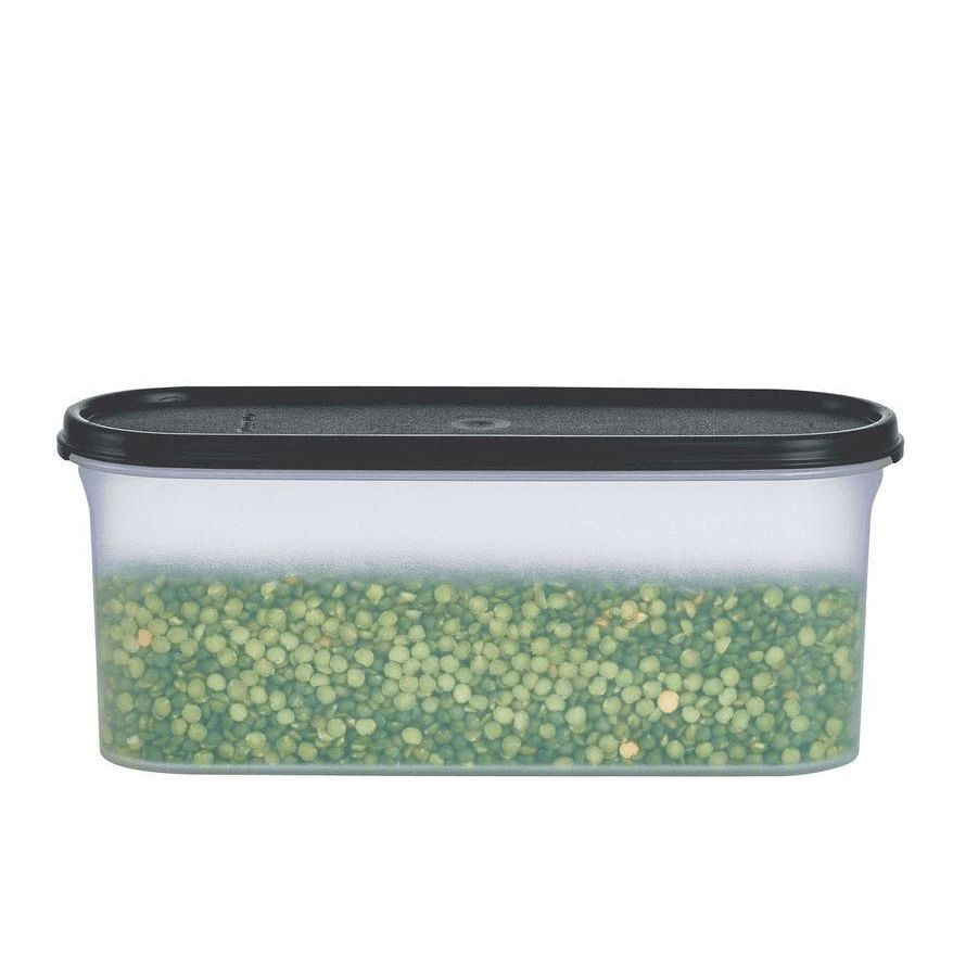 Tupperware Modular Mates Super Oval 2 Black Dry Storage | YLS268743