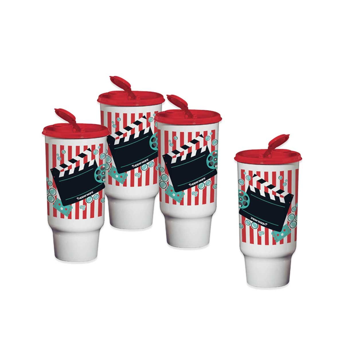 Tupperware Movie Night Mega Tumblers Drinkware | KOJ350962