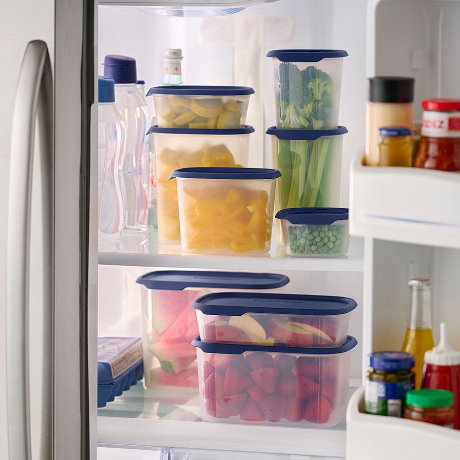 Tupperware One Touch Fresh Small Square 1 1/2-cup/370 Ml Nocturnal Sea Refrigerator Storage | EPA813056