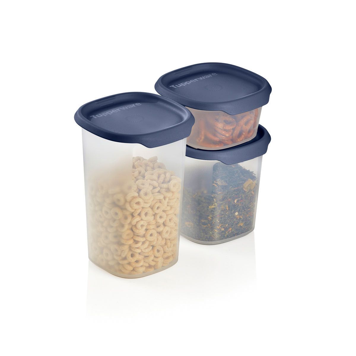 Tupperware One Touch Fresh Small Square 3-pc. Set Versatile Storage | DNB879640