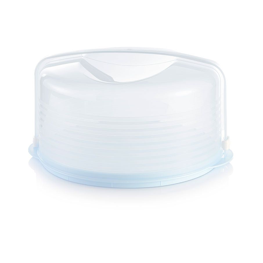 Tupperware Round Cake Taker White Baking | BYG731045