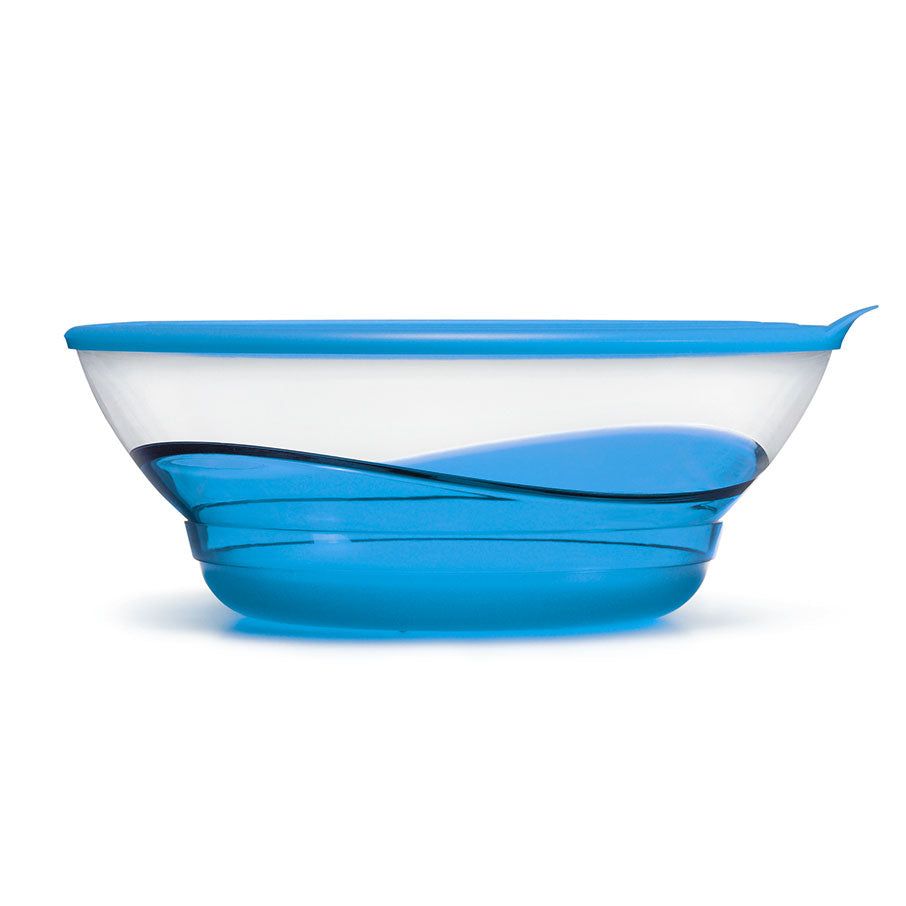 Tupperware Sheerly Elegant Large Bowl Azure Serveware | HFU470156