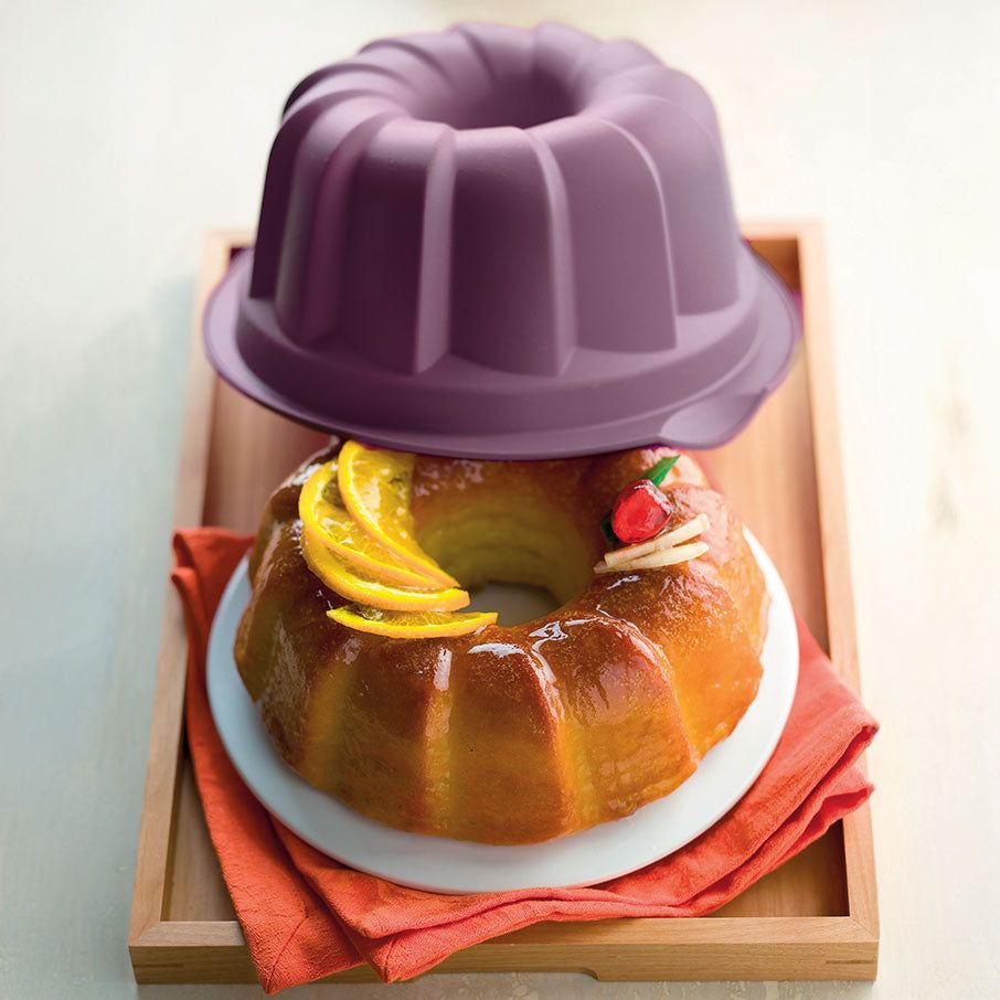 Tupperware Silicone Bundt Form Purple Cabbage Baking | BEY173026