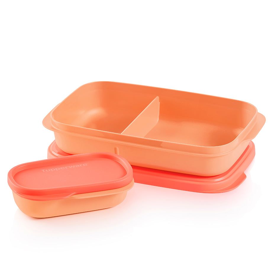 Tupperware Slim Lunch Container Cosy Rosy Lunch and Snacks | EAF497326