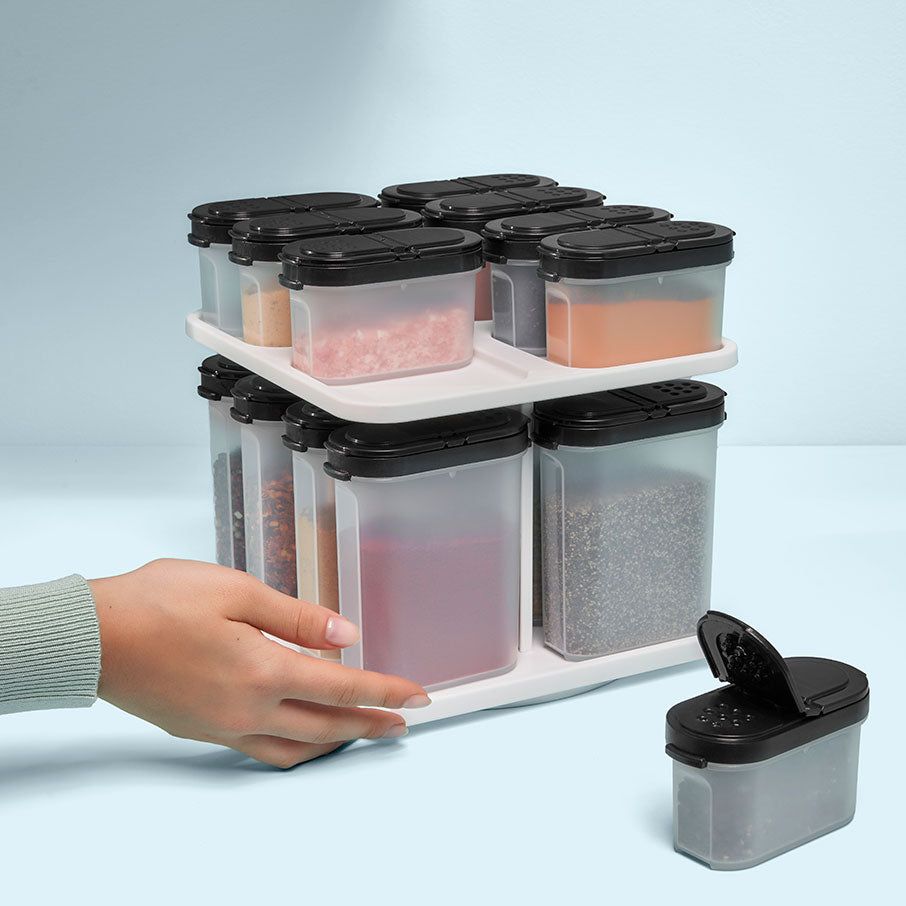 Tupperware Spice Carousel White Dry Storage | YDR463291