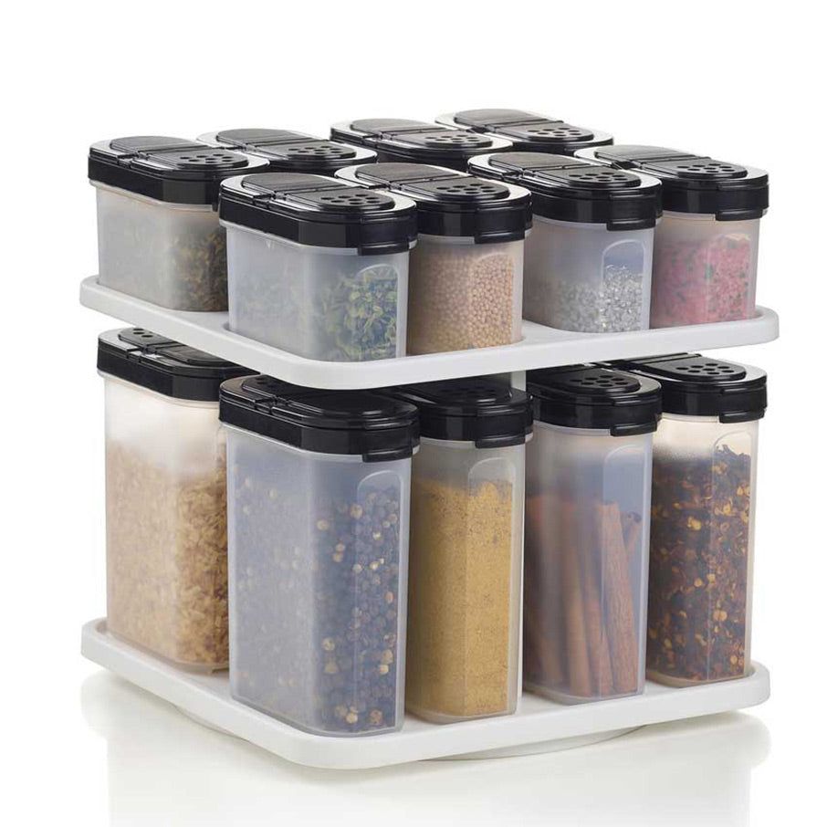 Tupperware Spice Shaker Set With Carousel Dry Storage | KAE614827