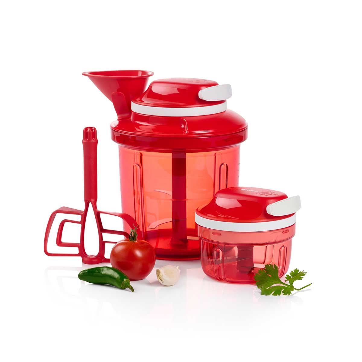 Tupperware Supersonic Chopper Extra & Supersonic Chopper Compact Free Kitchen Tools | URA039174