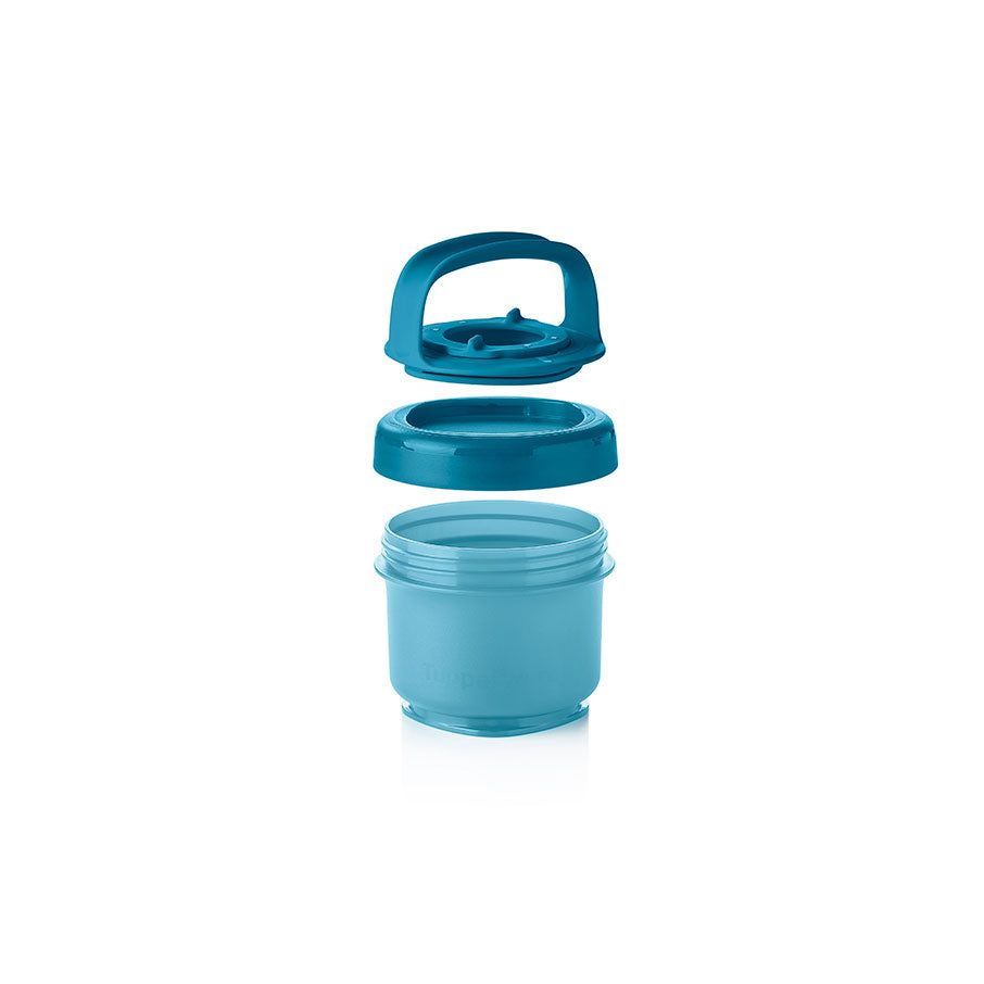 Tupperware Twist N Stack Set Peacock Lunch and Snacks | PZU867053