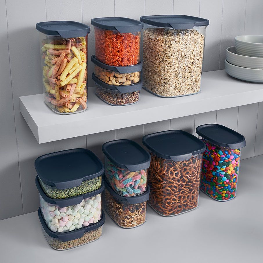 Tupperware Ultra Clear Oval 7-pc. Set Cosmos Dry Storage | LAN184296