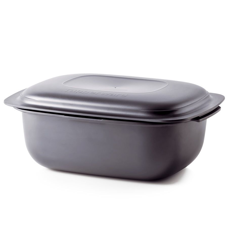 Tupperware Ultrapro 6-qt./5.7 L Roasting Pan With Cover Microwave Cooking | IAD852406