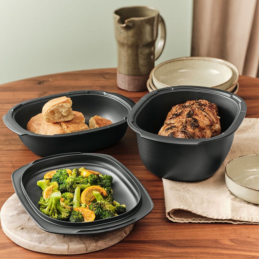 Tupperware Ultrapro Magic Stack Set Microwave Cooking | NDV405283