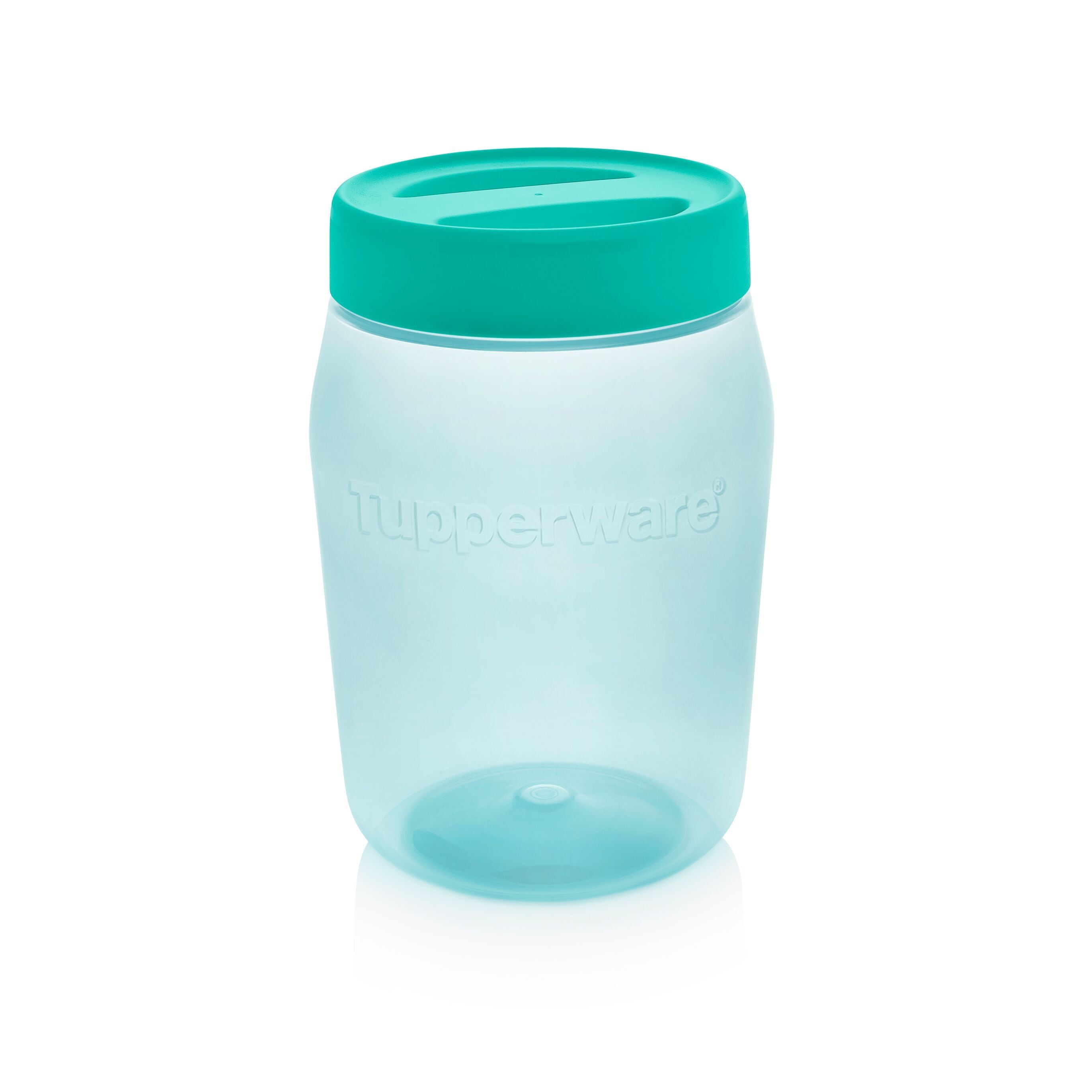 Tupperware Universal Jar 1.5-qt/1.5l With Simple Cover Turquoise Dry Storage | TIF096351