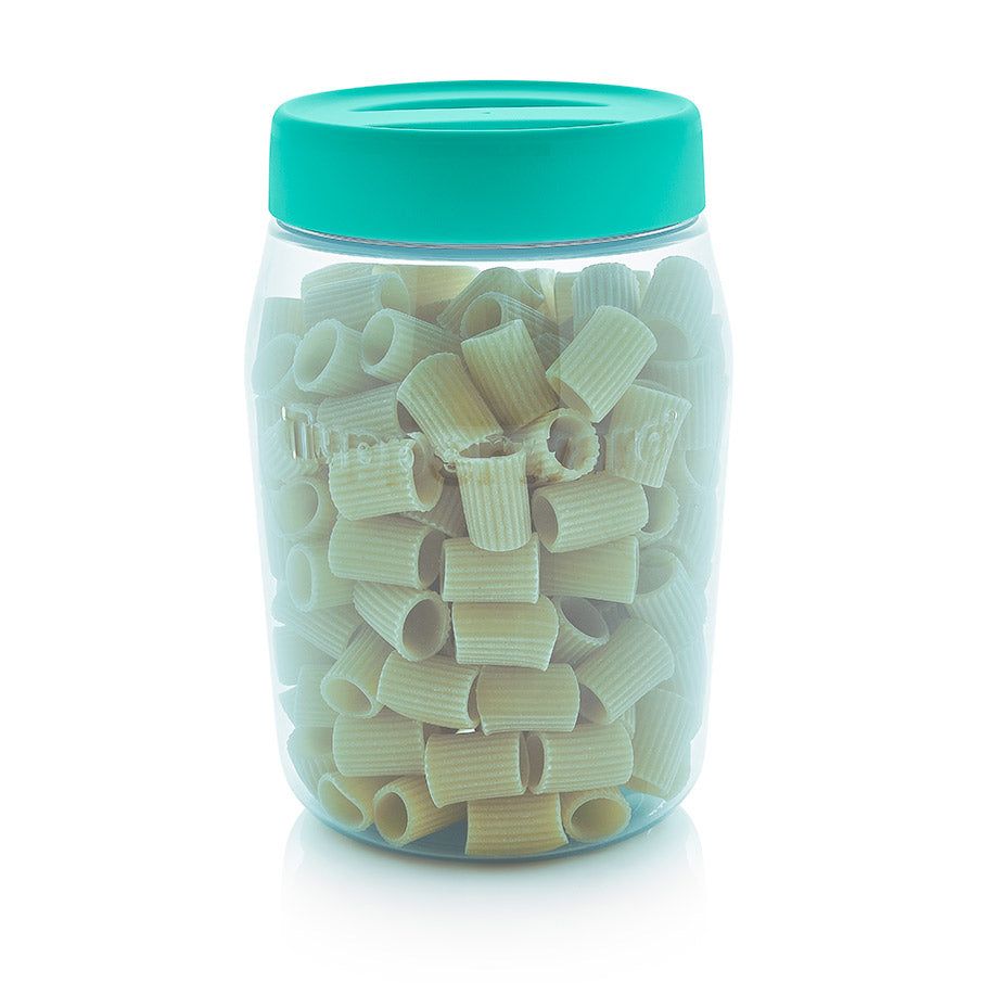 Tupperware Universal Jar 1.5-qt/1.5l With Simple Cover Turquoise Dry Storage | TIF096351